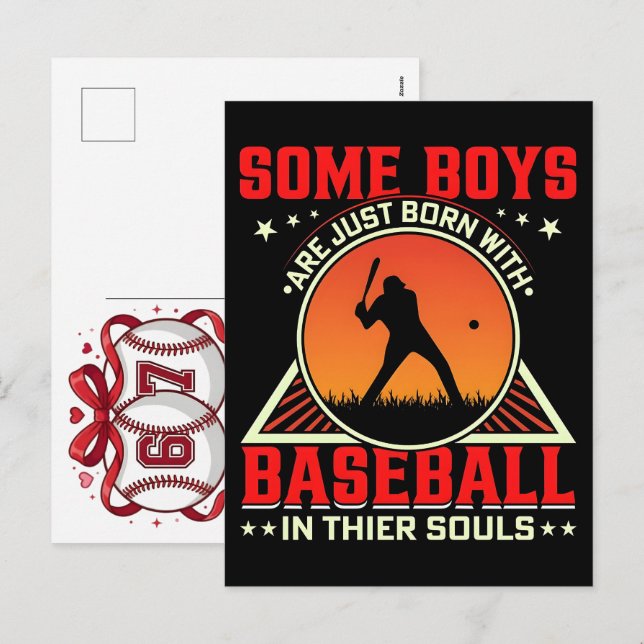 Six Seven Viral Meme Baseball Valentine Edition Tr Holiday Postcard (Front/Back)