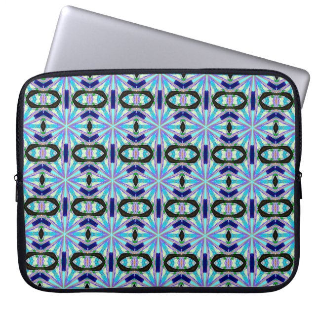 six-sided blue stars sleeve (Front)