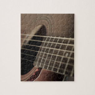 Six String Acoustic Guitar Jigsaw Puzzle