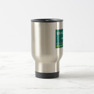 Six tasses de voyage d'homme