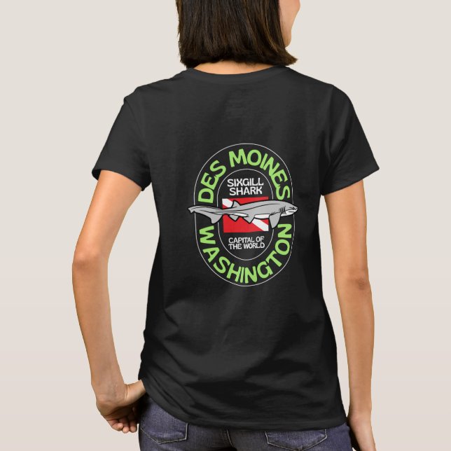 Sixgill Surf Vibe T-Shirt (Back)