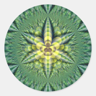sixmuvan classic round sticker