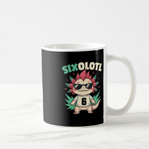 Sixolotl – Funny Axolotl Halloween Number 6 Costum Coffee Mug