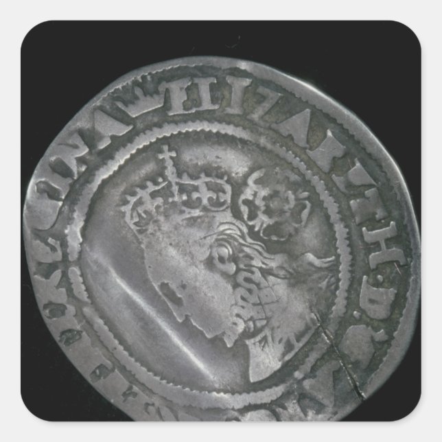 Sixpence Square Sticker (Front)