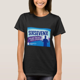 Sixsevenx Relief From Meme Numbers Parody Teacher  T-Shirt