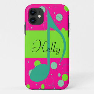 Sixteenth Note Musical Symbol iPhone 11 Case