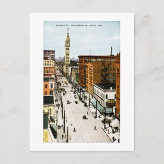 Sixteenth Street from Glenarm Street, Denver, Colo Postcard