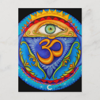 Sixth chakra, Third eye Postcard
