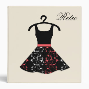 Sixties, dress binder