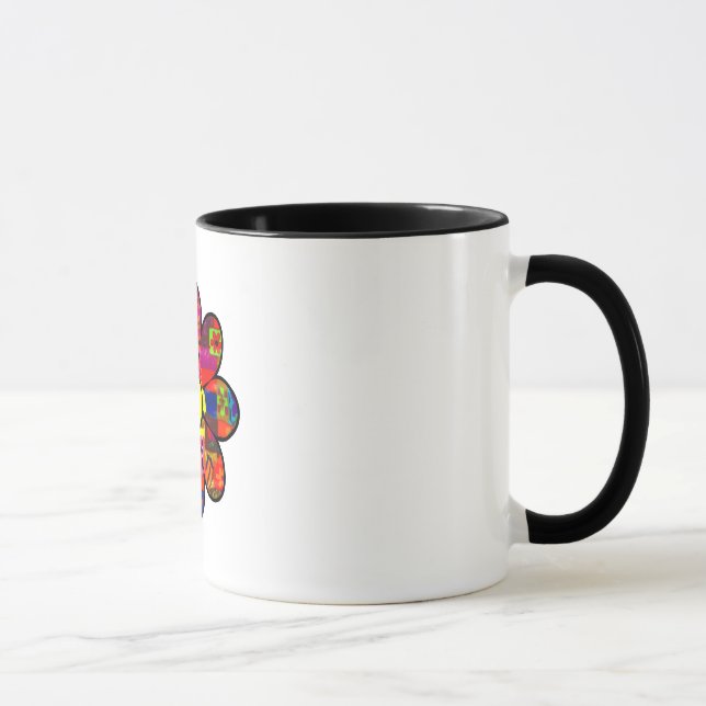 Sixties Flower Power Mug (Right)