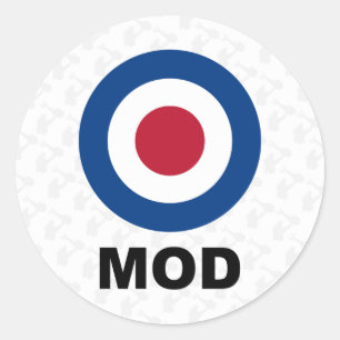 Sixties Mod Target Sticker