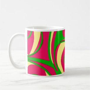 Sixties Style Abstract Design  Coffee Mug