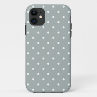 Sixties Style Grey Polka Dot iPhone 5/5S Case