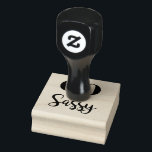 Sixty And Sassy 60th Birthday Rubber Stamp<br><div class="desc">A fun 60th birthday party rubber stamp.</div>