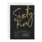 Sixty Five | Gold & Black 65th Birthday Party