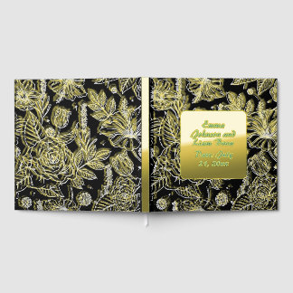 Size: 9" x 6", NullValue, Paper: White 70 lb Uncoa Guest Book