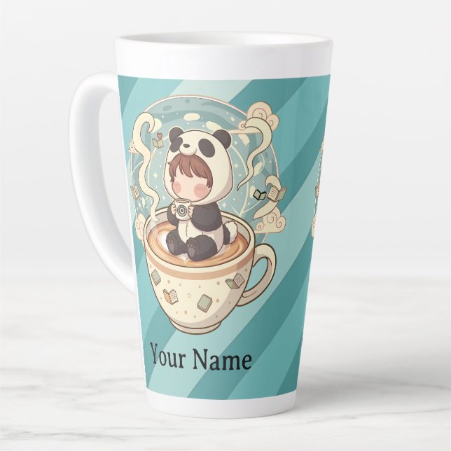 Size Cozy Panda 17oz Mug (Left Angle)