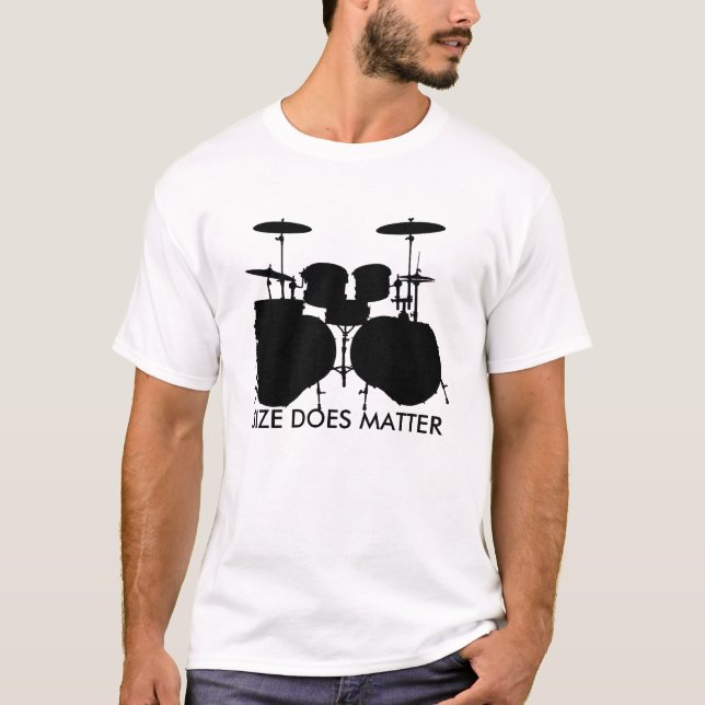 Size Does Matter -- Light T-Shirt (Front)
