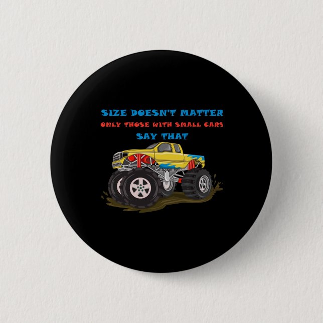 Size Doesn't  2 Inch Round Button (Front)