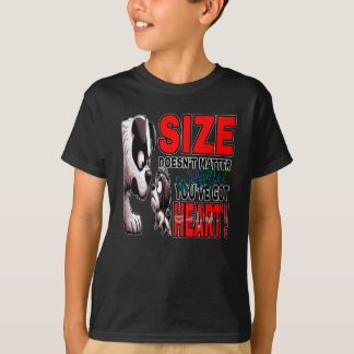 Size Doesn't Sticker T-Shirt