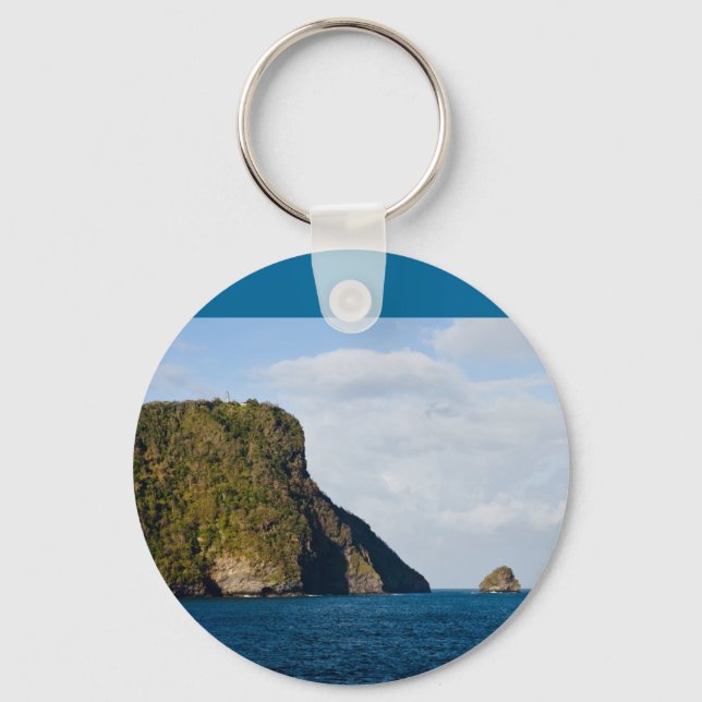 size down the islands keychain (Front)