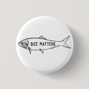 Size Matters 1 Inch Round Button