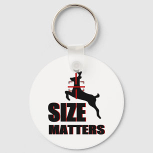 Size Matters! Deer Hunting Keychain