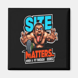 Size S Humourous Take Sticker  Magnet