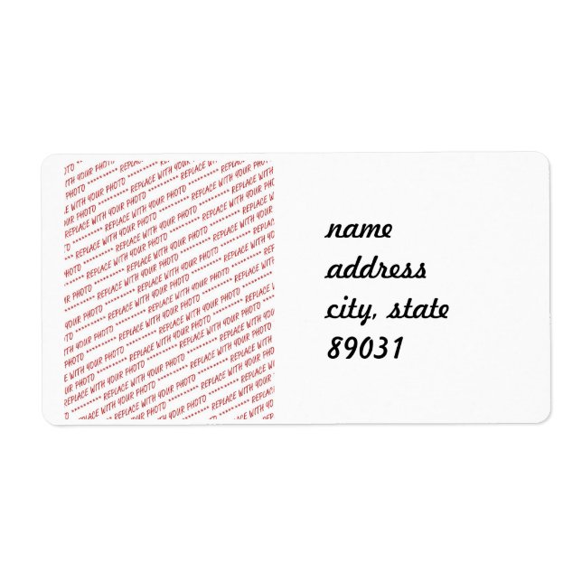 Size Specific 8x10 Photo Template (Front)