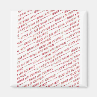 Size Specific 8x10 Photo Template Magnet