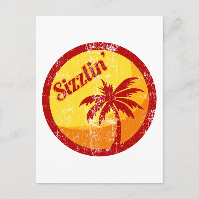 Sizzlin' Postcard (Front)