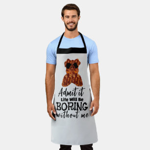 Sizzling Bacon Apron: Customizable Chef Humour Apron