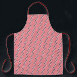 Sizzling Bacon Strips Fried Eggs Breakfast Food Apron<br><div class="desc">All-over-print apron features an original marker illustration of strips of sizzling bacon.

This design is also available on other products. Don't see what you're looking for? Need help with customization? Contact Rebecca to have something designed just for you.</div>