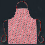 Sizzling Bacon Strips Fried Eggs Breakfast Food Apron<br><div class="desc">All-over-print apron features an original marker illustration of strips of sizzling bacon.

This design is also available on other products. Don't see what you're looking for? Need help with customization? Contact Rebecca to have something designed just for you.</div>