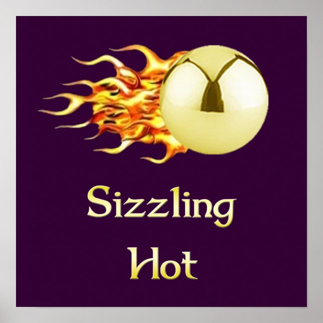 Sizzling Hot Pinball Poster (Front)