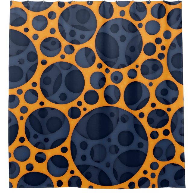 Sizzling Trippy Abstract Lava Holes Design Pattern (Front)