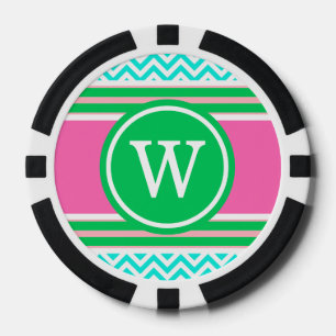 SJ Round 1I Poker Chips
