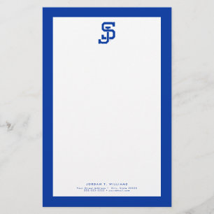 SJ Spartans logo Stationery