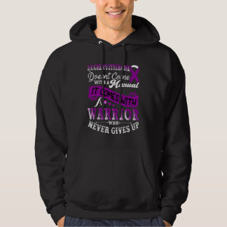 Sjogrens Syndrome Awareness Warrior Support Purple Hoodie
