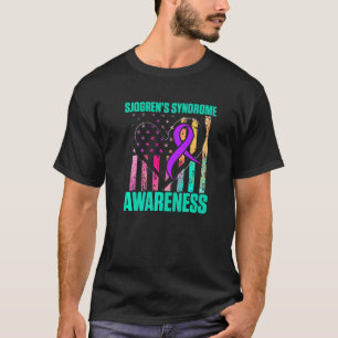 Sjogren's Syndrome Survivor Learn Warrior  2 T-Shirt