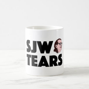 SJW déchire la tasse libérale gauche régressive