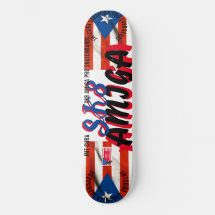 SK8 AMIGA JMT CUBA 8 1/4" Skateboard Deck