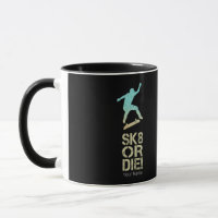Sk8 Or Die! Olli Skater Vintage For Skateboarder