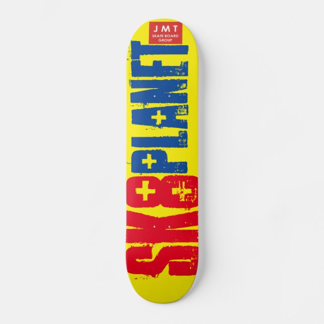 SK8 PLANET  / TST Skateboard (Front)