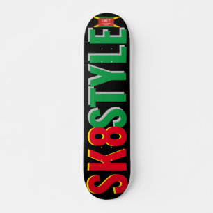SK8 STYLE JMT 7 3/4" Skateboard Deck