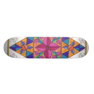 Sk8er Geometry Art Sk8Board Skateboard