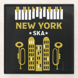 Ska Jazz Glass Coaster