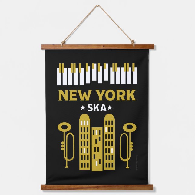 Ska Jazz Hanging Tapestry (Front)