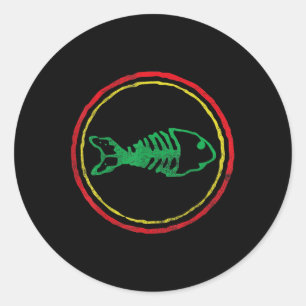 Ska Punk Mens Womens Mothers Fathers Day Classic Round Sticker