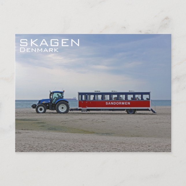 Skagen/Grenen Denmark Postcard! Postcard (Front)
